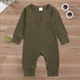 thumbnail image 2 of CAUYDY 3 6 9 Months 1T 2T Baby Boys Pajamas Infant Long Sleeve Clothes for Girls Preemie Fall Winter Jumpsuit Newborn One-Pieces Sizes 8-12 Months,AG, 2 of 9