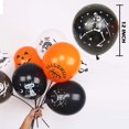 thumbnail image 3 of 100 Pieces Halloween Latex Balloons, 12 Inch Pumpkin Bat Ghost Skull Specter Spider Web Balloons for Party Decorations, Trick or Treat Toys,（Style mix and match）,,F94986, 3 of 9