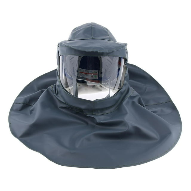 Capucha protectora tipo chal, resistente al viento, al polvo, accesorio de trabajo industrial, fácil de usar, resistente a ácidos y álcalis
