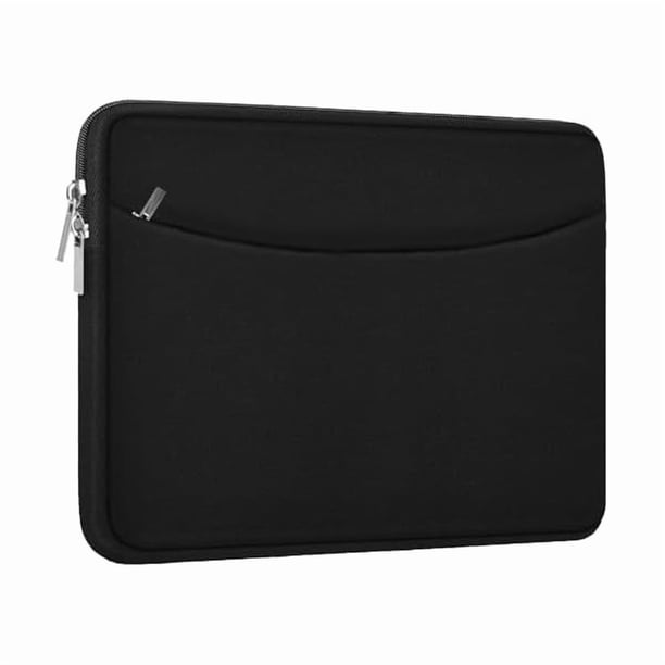 Chenchen Laptop Case 15 inch, Shockproof Protective Computer Bag with Accessory Pocket, Traveling Laptop Sleeve Cover Compatible with 15 inch New MacBook Air, MacBook Pro, HP, Dell, Lenovo, Black