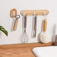 thumbnail image 5 of Heavy Duty Double Prong Coat Hooks Wall Mounted with Screws Retro Double Robe Hooks Utility Hooks for Coat, Scarf, Bag, Towel, Key, Cap, Cup, Hat, 5 of 7