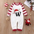 thumbnail image 2 of Gvdentm Pattern A-Z Christmas Pajamas Family Two-Piece Pajamas from Holiday Christmas Family Matching Pajamas Parent-Child Outfit, 2 of 4