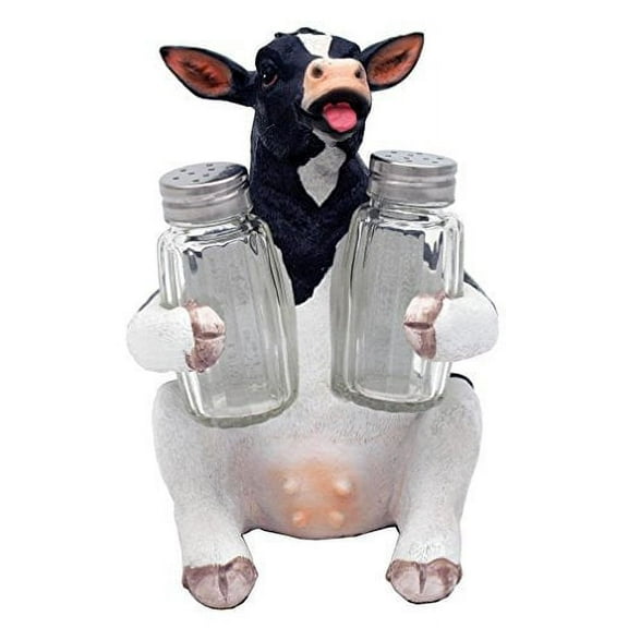 Moo Spice Cow Salt and Pepper Shaker Set by DWK
