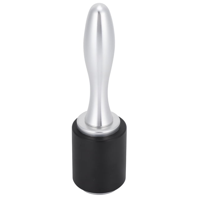 Martillo para tallar cuero, nailon, bricolaje, hecho a mano, mazo para artesanía en cuero, herramienta de estampado con mango de madera (negro)