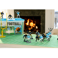 thumbnail image 3 of Kaskey Kids Football Guys Action Figures - Blue/Black vs Blue/White Inspire a Love of Football and Creative Play in Kids 3+ (30 pieces), 3 of 10