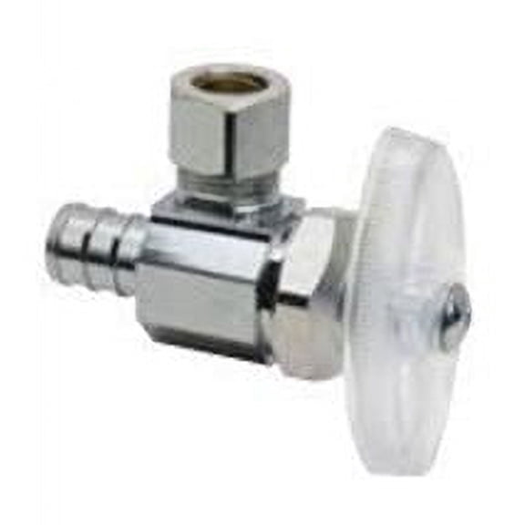 Brasscraft Manufacturing BRPX19XC Barbed Stop Angle - 0.5 x 0.375 in.