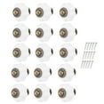 thumbnail image 2 of Juego de 15 tiradores pequeños para cajones con forma de farol para puertas, armarios y guardarropas, 2 of 8