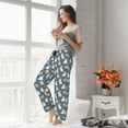 thumbnail image 5 of Pofeuu Cute Rabbit Print Women's Fashion Pajama Pants with Pockets Comfy Drawstring Sleep Lounge Bottoms-X-Large, 5 of 6