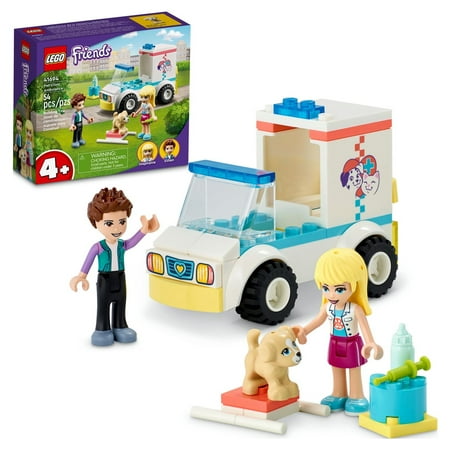 UPC: 0673419351881 | LEGO Friends Pet Clinic Ambulance 41694 Building Kit (54 Pieces)