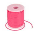 thumbnail image 5 of Uxcell Rubber Cord 27 Yards 3mm Dia 1.5mm Hole Light Rose Red Hollow Tubing for DIY Craft Making, 5 of 6