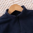 thumbnail image 6 of Ruyang Toddler Boys Girls Fleece Clothing Set Half Zip Up Sweatshirt Joggers 2 Piece Outfits Warm Sweatsuits Tracksuit, 6 of 7