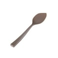thumbnail image 3 of Coppetta Fashion Gray Plastic Petal Spoon - 4 1/2" x 1" - 500 count box, 3 of 11