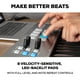 thumbnail image 3 of Alesis V25 MKII Controlador de teclado MIDI USB con 25 teclas sensibles a la velocidad, 8 pads de nivel completo, arpegiador, rueda de tono/modificación, repetición de notas y paquete de software, neg, 3 of 5