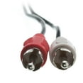 thumbnail image 2 of C&E 3.5mm Stereo to RCA Audio Cable, 3.5mm Stereo Male to Dual RCA Male (Right and Left), 6 Feet, 10 Pack, 2 of 2