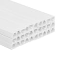 thumbnail image 3 of vidaXL Cable Trunking 15x10 mm 30 m PVC, 3 of 5