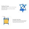 thumbnail image 4 of Laundry Cart with Wheels | 350 LBS Load | Foldable. Blue, 4 of 6