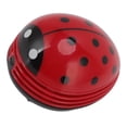 thumbnail image 3 of Handheld Desktop Vacuum Sweeper, Red Ladybird Cordless Ergonomic Rotating Mini Desktop Vacuum Cleaner For Study Room, 3 of 8