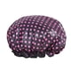 thumbnail image 4 of Sombrero de baño Sonducket para mujer capas impermeables gorros para el pelo de ducha alta color morado, 4 of 4