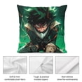 thumbnail image 5 of My Hero Academia Pillow Case Soft Pillow Cover Pillowcase Decorative Cushion Cover Home Decor 12 "x12 ", 5 of 8