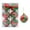 Multicolor F, variant on VERUGU 6Pcs Christmas Balls 2.36 inch for Xmas Tree Bauble Hanging Home Party Ornament Decor, Christmas Gifts on Clearance