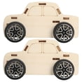thumbnail image 1 of 2Pcs Kids DIY Wooden Vehicle Model Wood Car DIY Statue Science Project Toy Kids Car Assemble Toy, 1 of 8