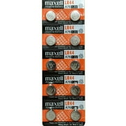 Maxell LR44 - A76 Alkaline Button Battery 1.5V - 10 Pack + 30% Off!