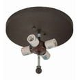 thumbnail image 2 of Meyda Tiffany 161103 Cowboy 4 Light 22" Wide Semi-Flush Drum Ceiling Fixture - Dark Roast, 2 of 7