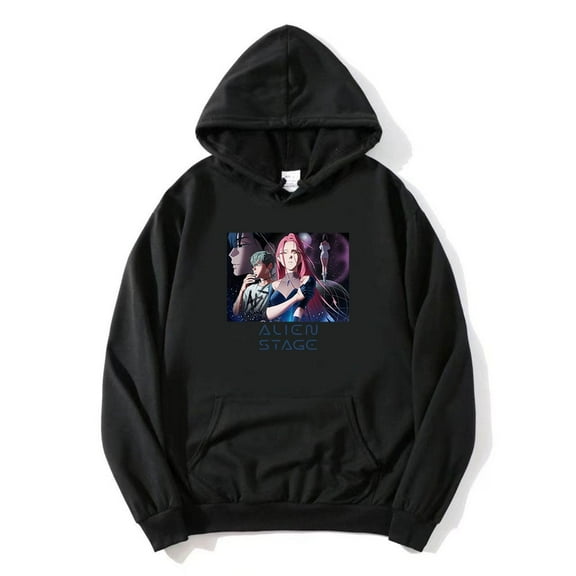 Alien Stage Merch Hoodies For Fans Anime Merch Casual Hooded Sweatshirt Unisex Pullover Clothing Harajuku Streetwear