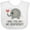 AA-White, variant on Godparent Proposal Godmother Boys or Girls Baby Bib