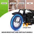 thumbnail image 5 of NEECHIPRO 24V Ride on Electric Dirt Bike for kids, 250W Motorcycle with Key Start,14 MPH, For Age 13+,Black, 5 of 7