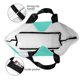 thumbnail image 4 of Fotbe Teal Turquoise Bolsa Tote Estética de Lona con Estampado para Mujer - Bolsa Reutilizable de Hombro Casual para Vacaciones, Compras, Trabajo y Gimnasio, 4 of 8