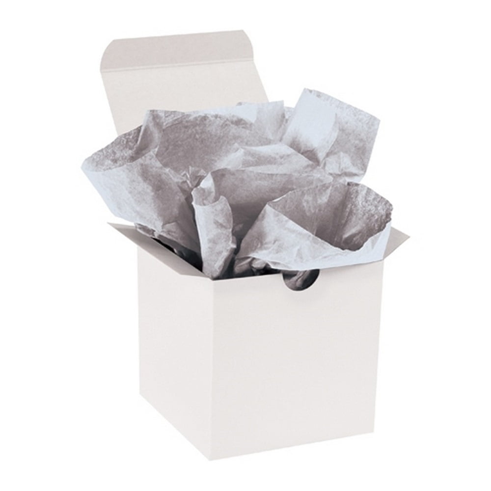 Partners Brand Gift Grade Tissue Paper 20" x 30" Metallic Silver 200/Case (T2030JJ)