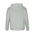 thumbnail image 4 of LpwkSSA Graphic Print Hoodie for Men Casual Long Sleeve Solid Color Pullover Drawstring Hooded Sweatshirt with Fornt Pocket Casual Sports Hoodie Gray L, 4 of 5