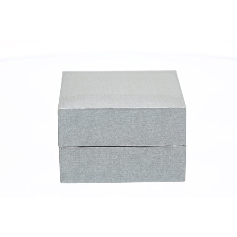 Diamond Supply Co. Gray Jewelry Box ZALES The Diamond Store Necklace Box ONLY Grey/Silver 2 5/8  main image 4
