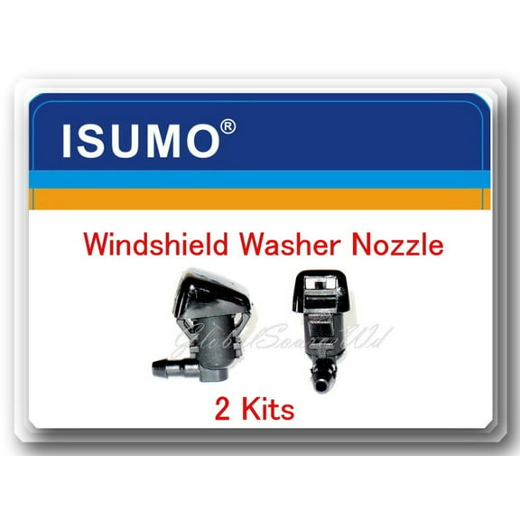 Set 2 Windshield Washer Nozzle Fits:Ford F250 F350 F40 F550 Super Duty 2011-2016