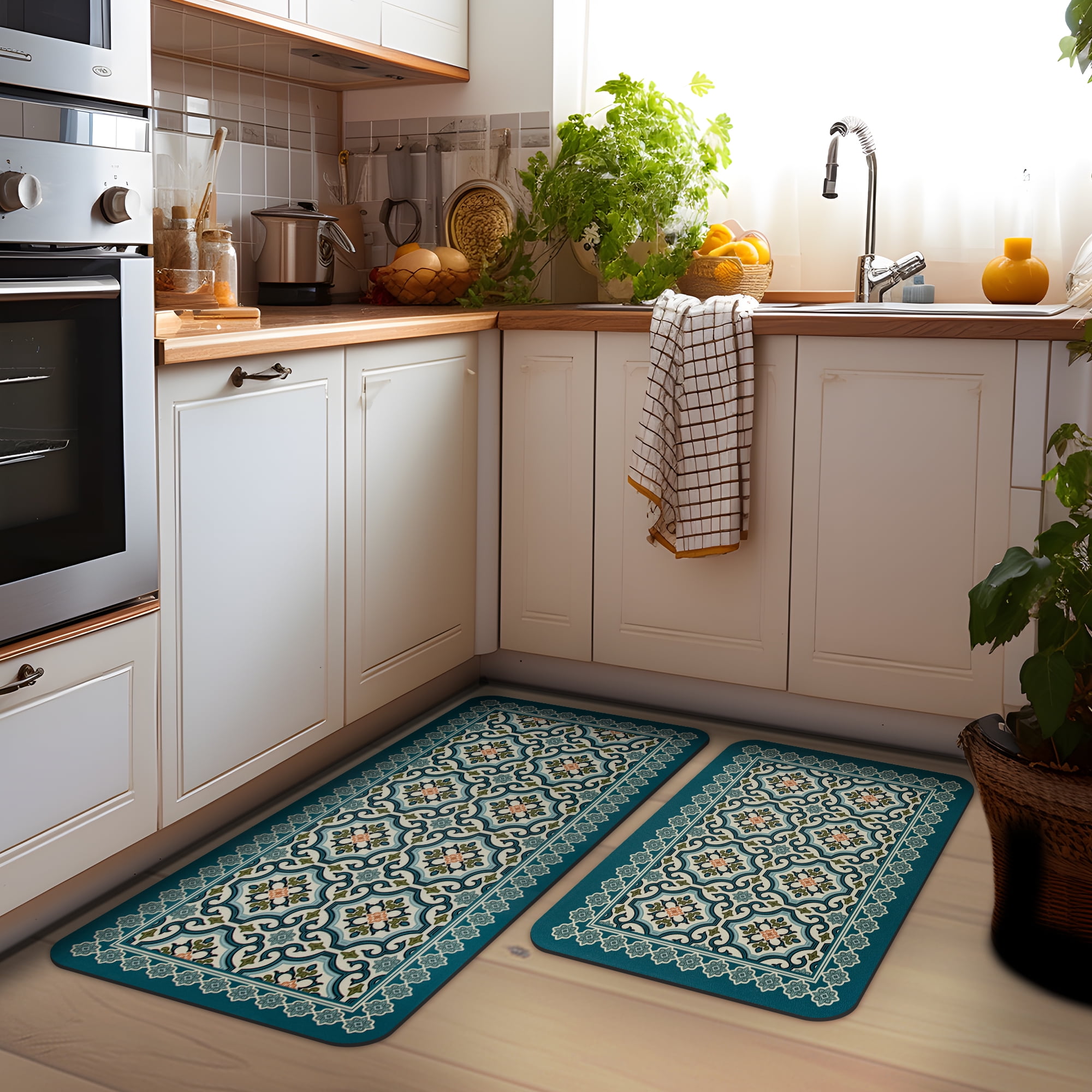 Ray Star Comfort Standing Desk Mat 20''x30'',0.39 Inch Thick Kitchen Mats Anti Fatigue