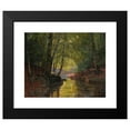 thumbnail image 2 of Edward Theodore Compton 14x12 Black Modern Framed Museum Art Print Titled - Care Section in the Spreewald (1910), 2 of 5