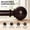 Bronze, variant on Bronze Curtain Rods for Windows 28 to 48 Inch, 1'' Diameter Heavy Duty Adjustable Curtain Rods with Wood Grain Finials, Decorative Extendable Window Rods Set