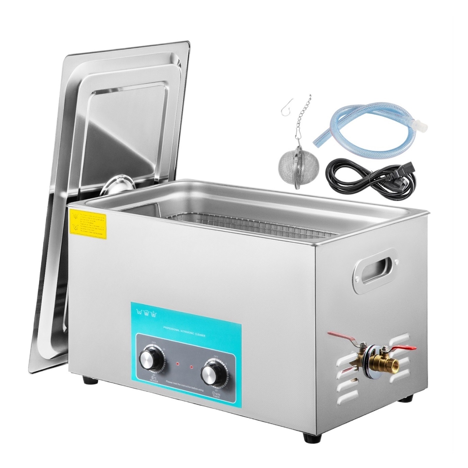 Electric Knob Ultrasonic Cleaner 2L 3L 6L 10L 15L 22L 30L Portable Washing Machine Lave-Dishes Ultrasound Home Appliance ,Strong Cleaning