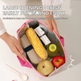 thumbnail image 6 of geerera Insulated Lunch Bags for Women/Men/Adult, Waterproof Bento Cooler Bag Lunch Tote Bag for Picnic Working Hiking Beach, 6 of 6