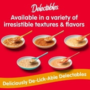 Hartz Delectables Bisque Non-Seafood Lickable Wet Cat Treats, Chicken - 1.4oz, One Pouch