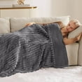 thumbnail image 5 of Hearth & Gear Rabbit Sleeping Blanket Flannel Milk Velvet Cover Blanket Adult Rabbit Blanket Sofa Bed Soft And Warm Blanket Size Blanket Soft Full Size Blanket Big Comfy Blanket Extra Warm Blanket, 5 of 5