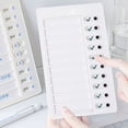 thumbnail image 2 of Self Disciplined Clocking Device For Children Primary School Students Learning Table Good Habit Development Plan Task Artifact Table For This Summer Vacation Girls Room Wall Stickers Wall Tile Floral, 2 of 4