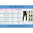 thumbnail image 4 of Pantalon Cargo pour Homme Coupe Décontractée Coupe Ajustée Jambe Droite Pantalon Décontracté pour Homme Pantalon de Randonnée Pantalon pour Homme avec Poches, 4 of 5