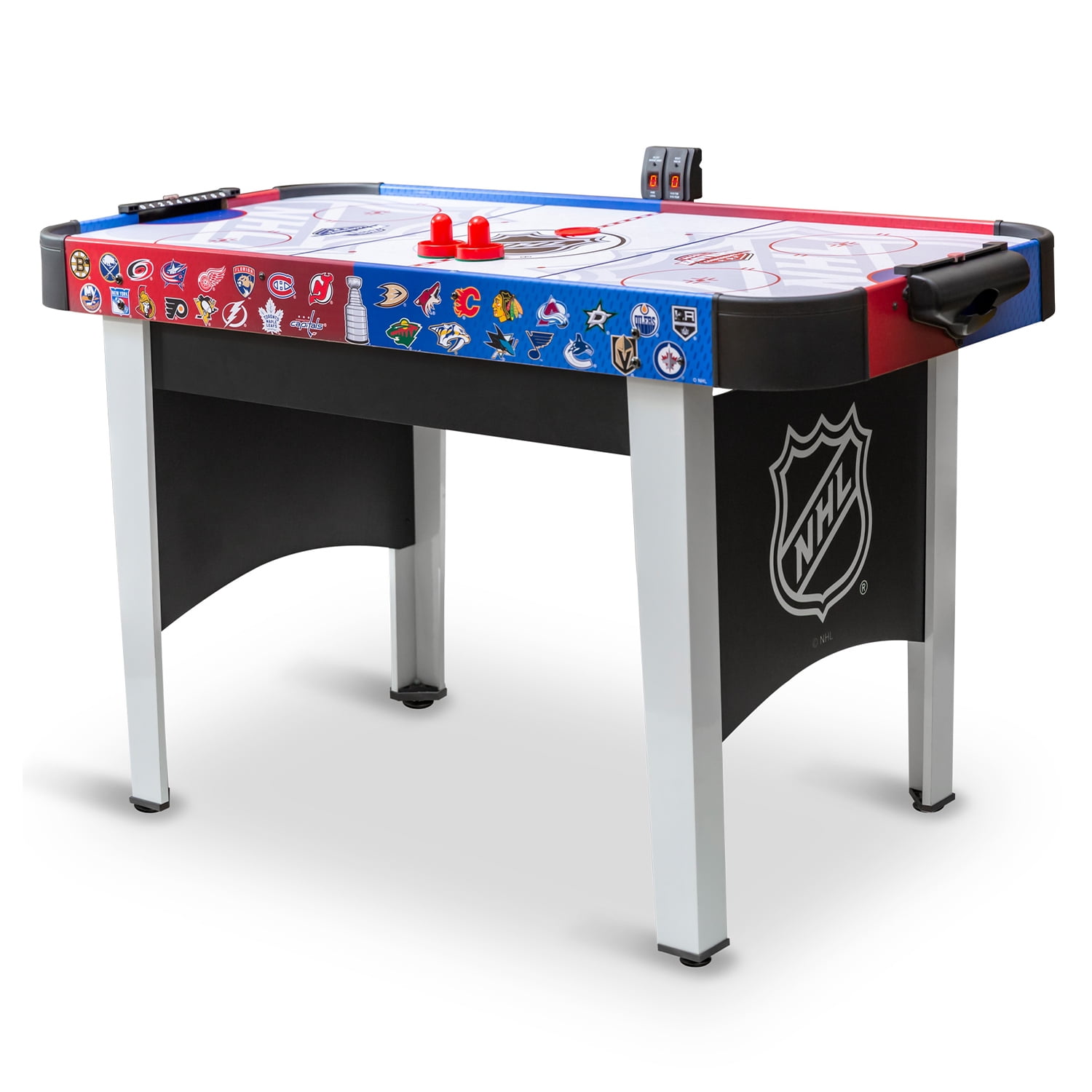 EastPoint Sports 48 Inch Rush NHL Electronic Indoor Hover Hockey Game Table Set Walmart