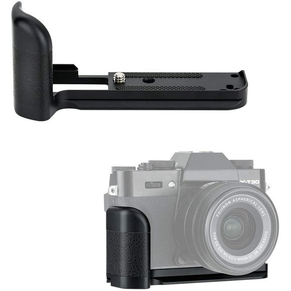 JJC MHG-XT10 Solid Metal Hand Grip Secure Handle Bracket for Fuji Fujifilm X-T30 X-T20 X-T10 XT30 XT20 XT10 Mirrorrless