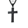 thumbnail image 5 of OPOLSKI Necklace Cross Vintage Classic Hip-hop Style Male Pendant Silver, 5 of 8