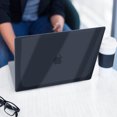 thumbnail image 1 of TORUBIA For MacBook Pro 16 inch Case 2019 Release A2141 Ultra Slim Protective Plastic Hard Shell Case & Keyboard Cover Compatible with MacBook Pro 16 inch,Crystal Black, 1 of 8