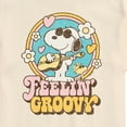 thumbnail image 3 of Peanuts - Feelin Groovy Snoopy And Woodstock Lights Only - Men's Short Sleeve Graphic T-Shirt, 3 of 6