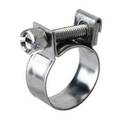 HPS No. 8 Stainless Steel Fuel Injection Hose Clamp 1/4" - 5/16" (6mm - 8mm), 1pc Pack Polish, FIC-6